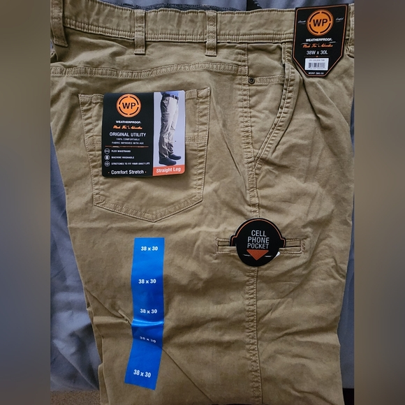 Weatherproof Straight Leg Men's Utility Pant - Picture 2 of 5